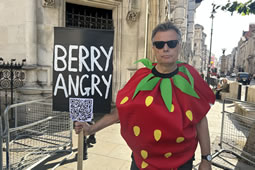 Wimbledon Park Protest Held Outside High Court
