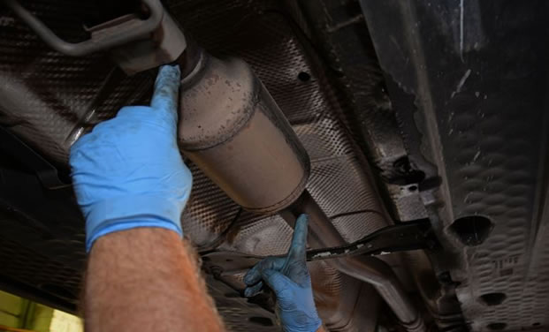 A catalytic converter 