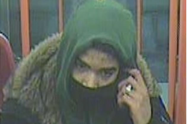 CCTV image of the man police wish to speak to about robbery